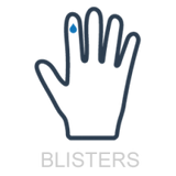 blisters