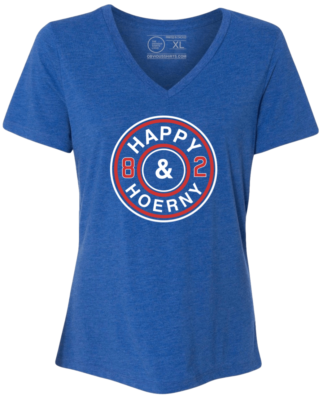 obviousshirts Dansby Swanson Is Hot. (Women's Crew) Blue / XS