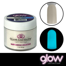 glam and glits glow acrylic