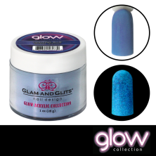 glitz and glam glow acrylic powder