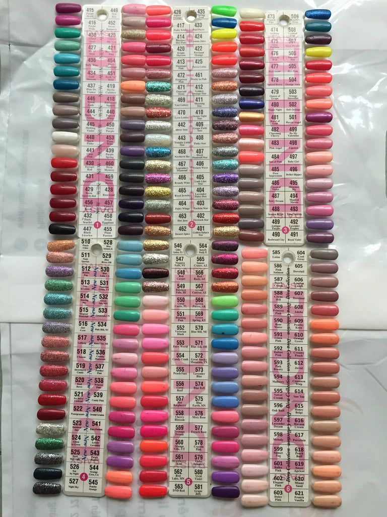 Color Sample Chart