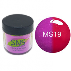 Sns Nail Color Dipping Powder Ms19 1 Oz Hebiss