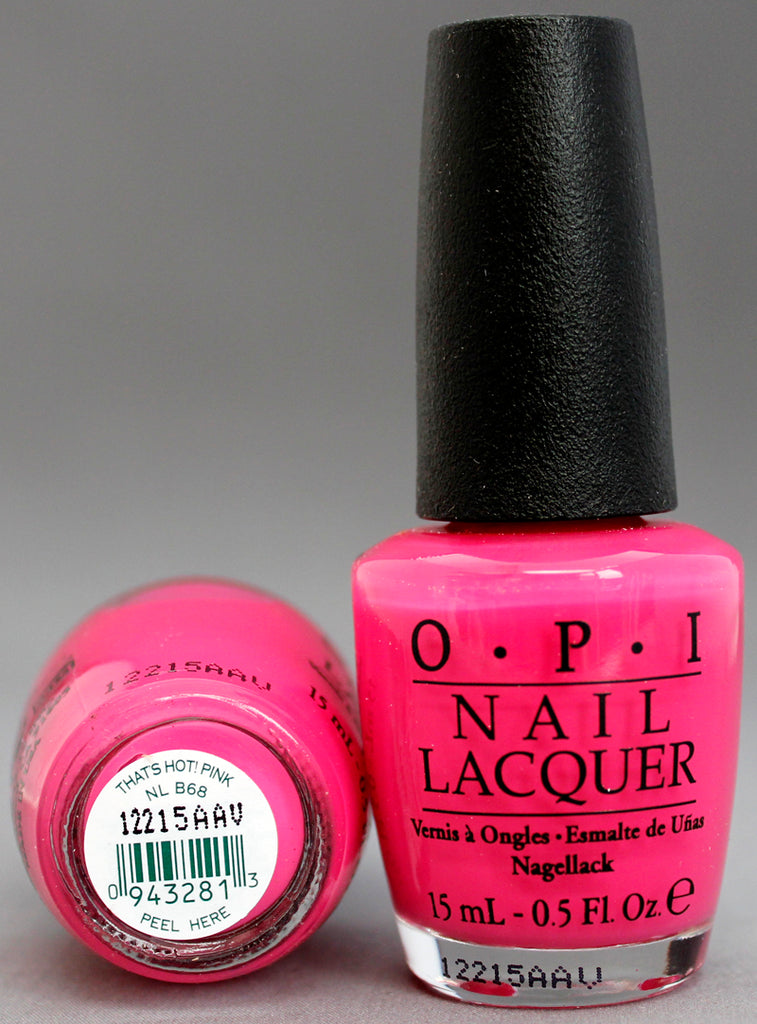 opi pink nail polish