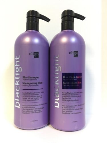 Oligo Blacklight Blue Shampoo Conditioner For Blonde Hair 33 8