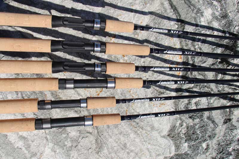A Steelheader Rod. 9'6 Spinning 6-12 Lamiglas X-11 – Salmon Trout  Steelheader