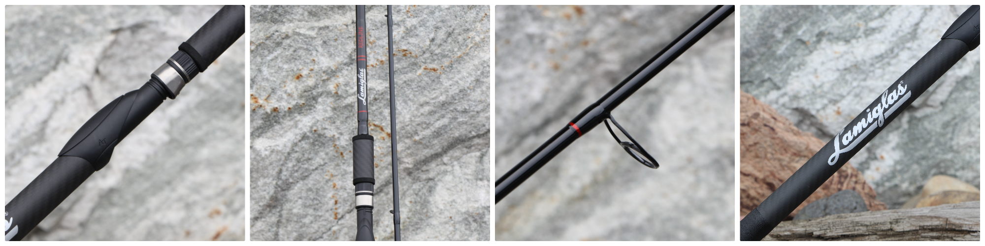 Lamiglas Centerspin Redline Fishing Rod 13', 12',11'3 Sliding