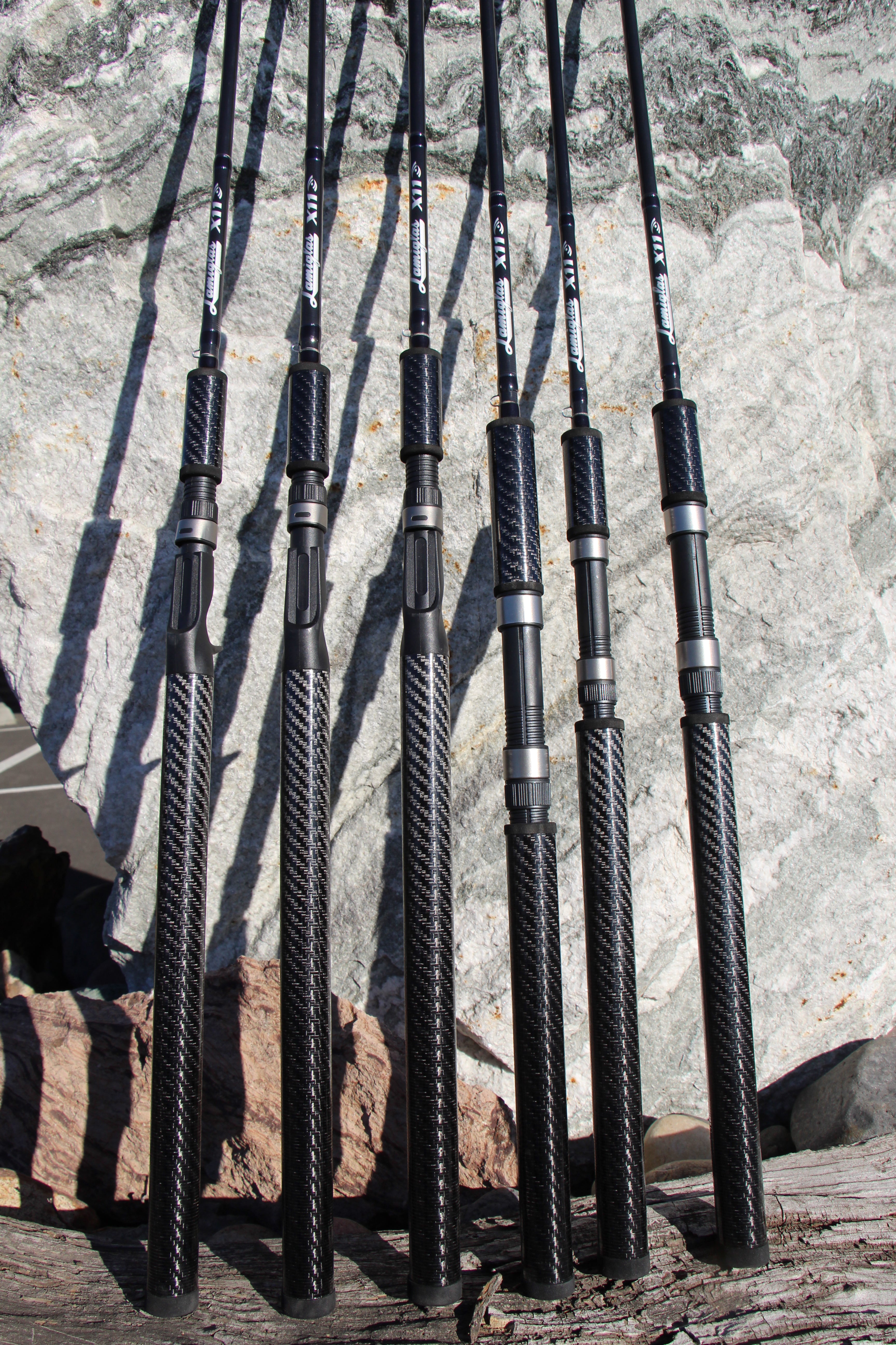 Lamiglas - X-11 LX86HC  8'6 2-PC. Fishing Rod, 12-25lb Heavy  Multi-Purpose Salmon Plug, Troll, & Drift Casting Rod (w/Cork Handle) : Spinning  Fishing Rods : Sports & Outdoors