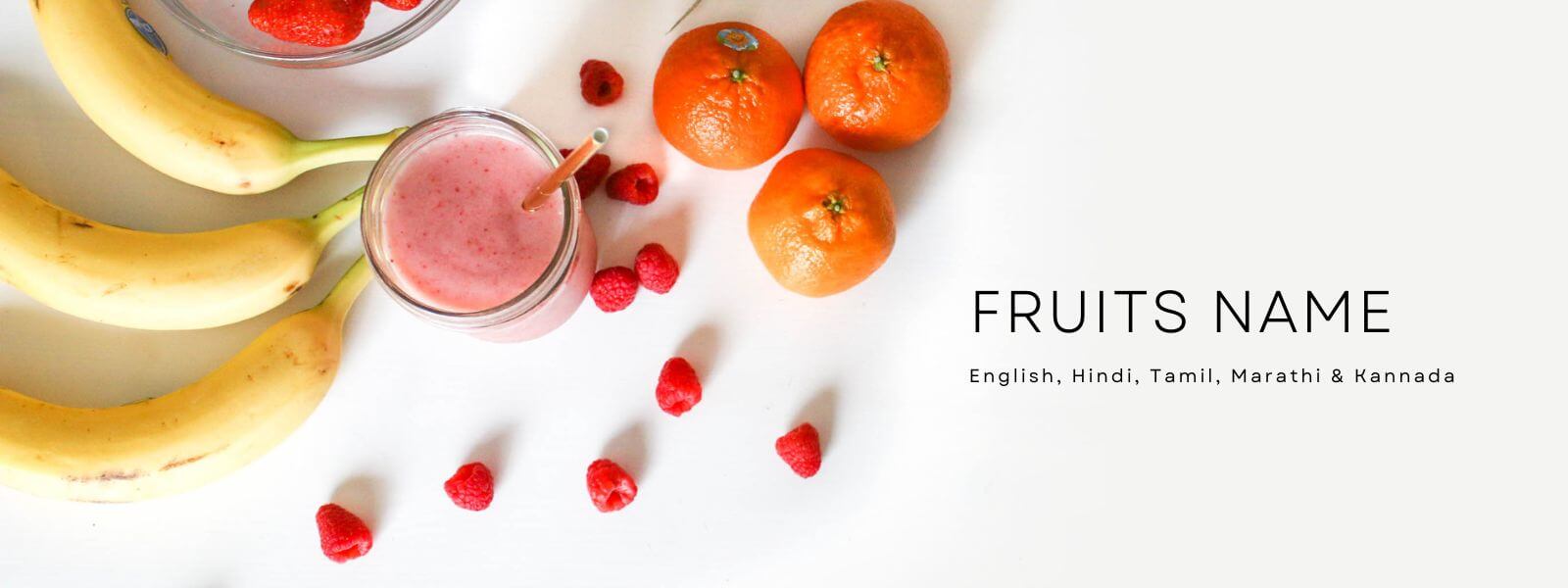 Fruits Name In English Hindi Tamil Marathi Complete List Potsandpans India