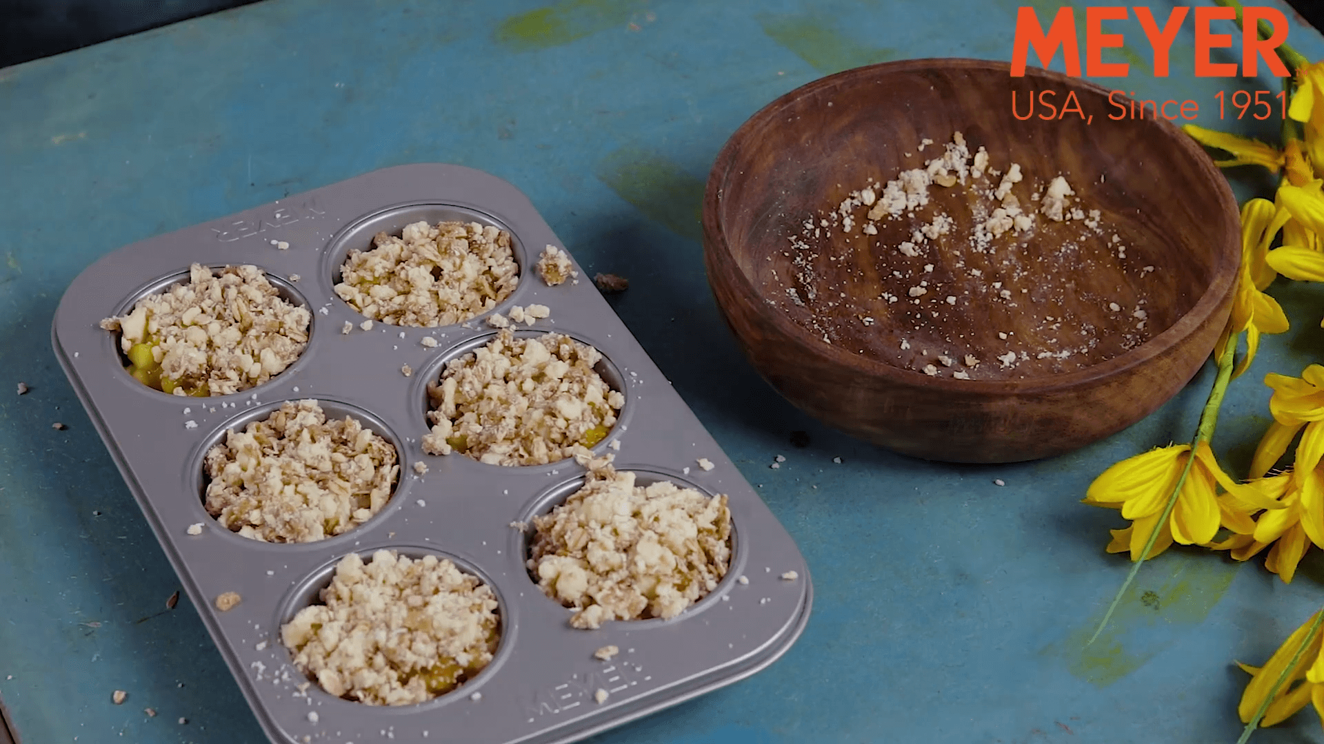 Apple crumble Muffin