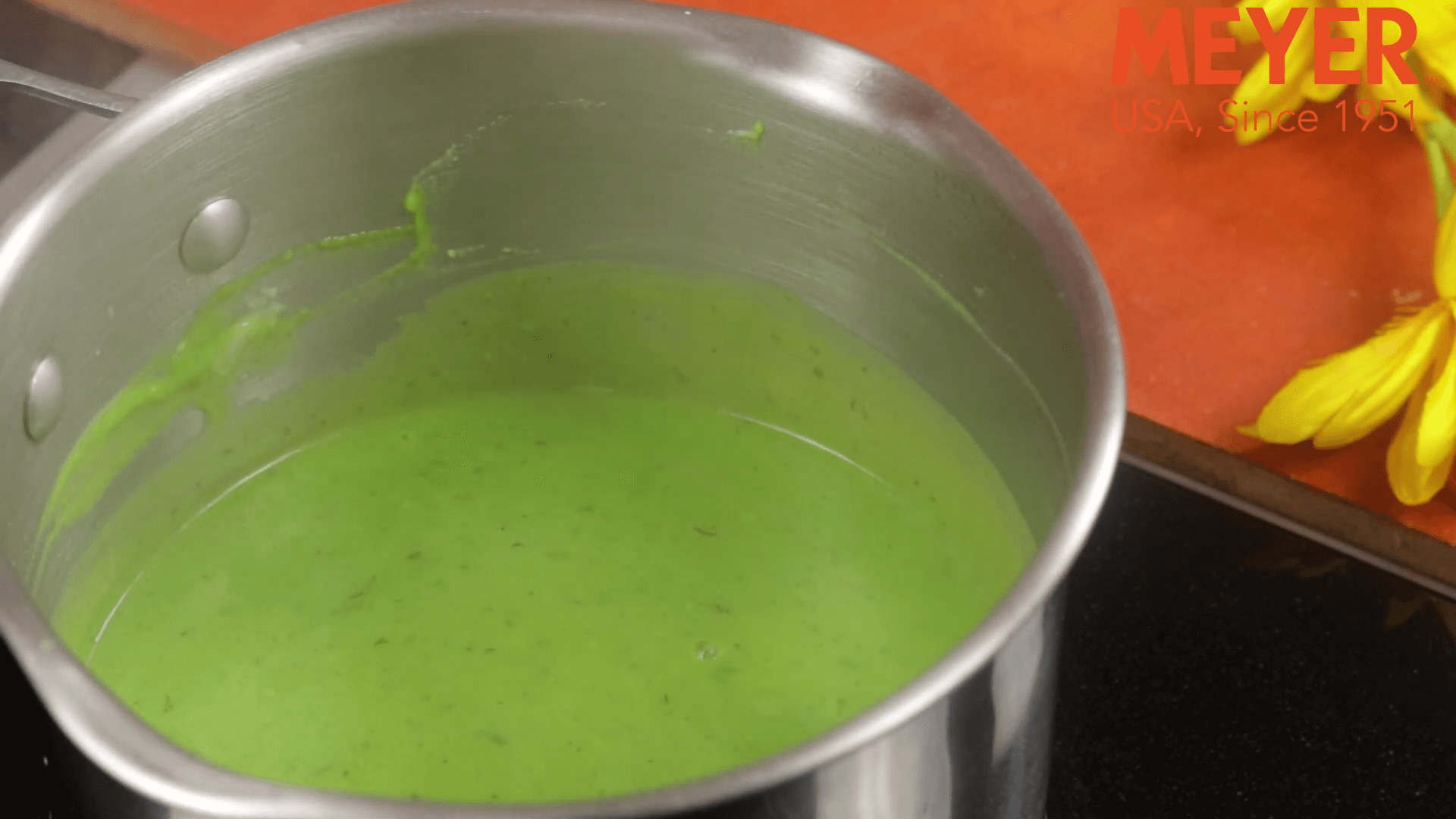 Broccoli and Spinach Soup
