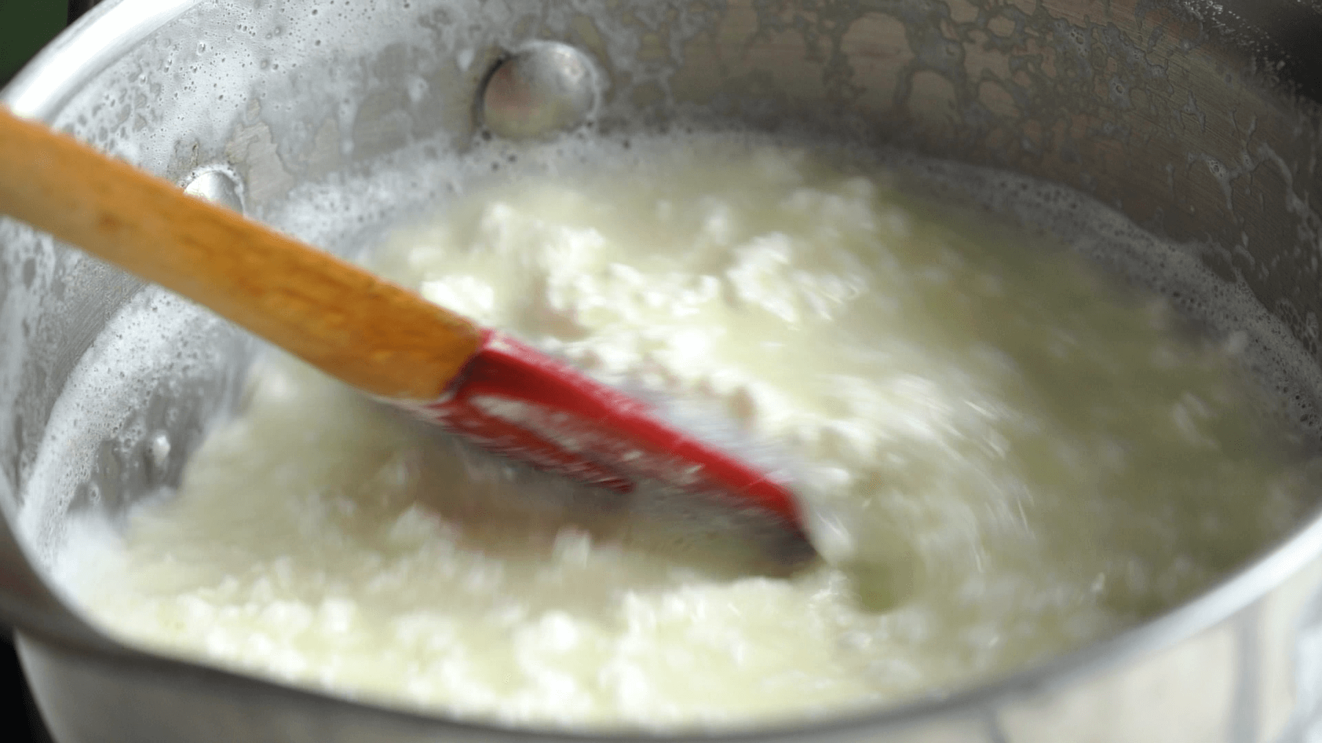 Home made cottage cheese