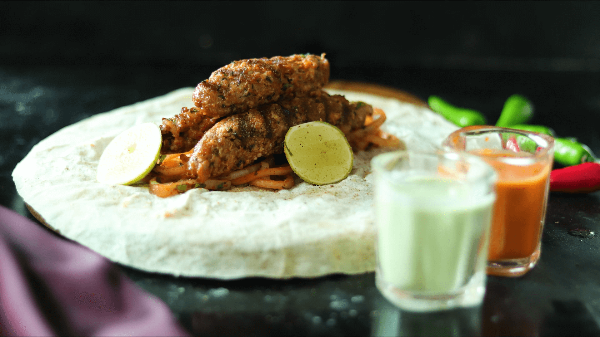 Lamb Seekh Kebab