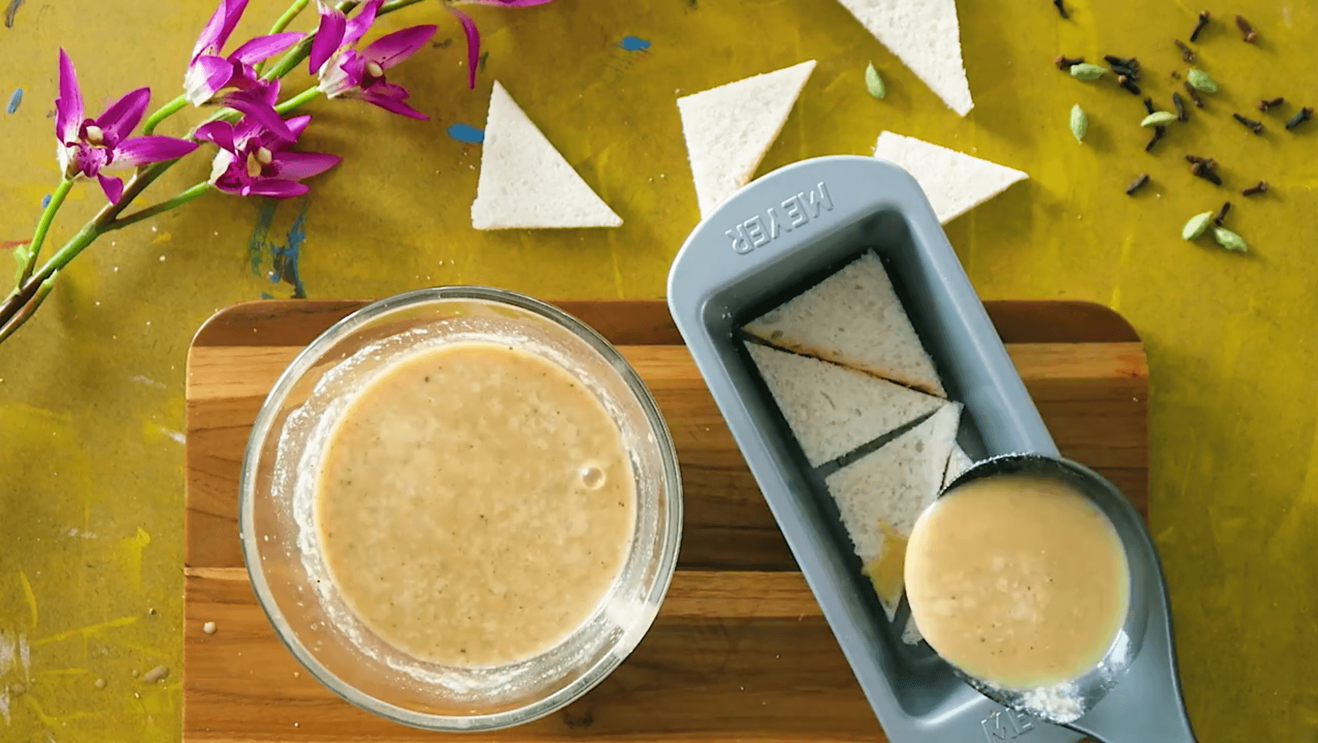 Chai Tea Bread Pudding