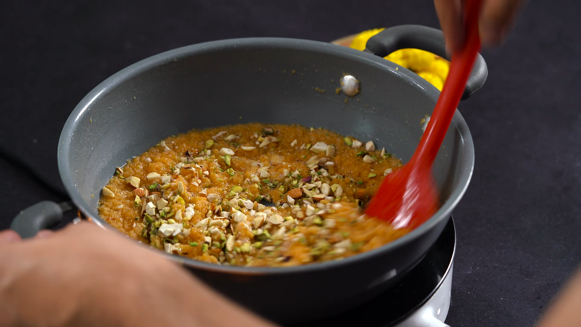 Moong daal halwa image 5