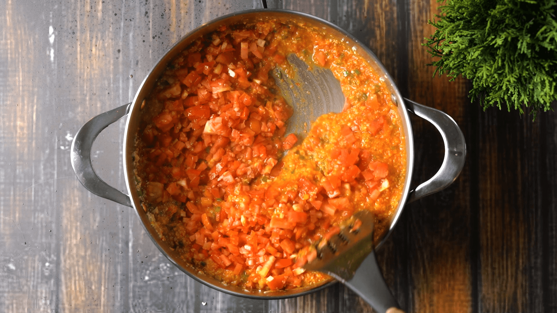 Home made pav bhaji