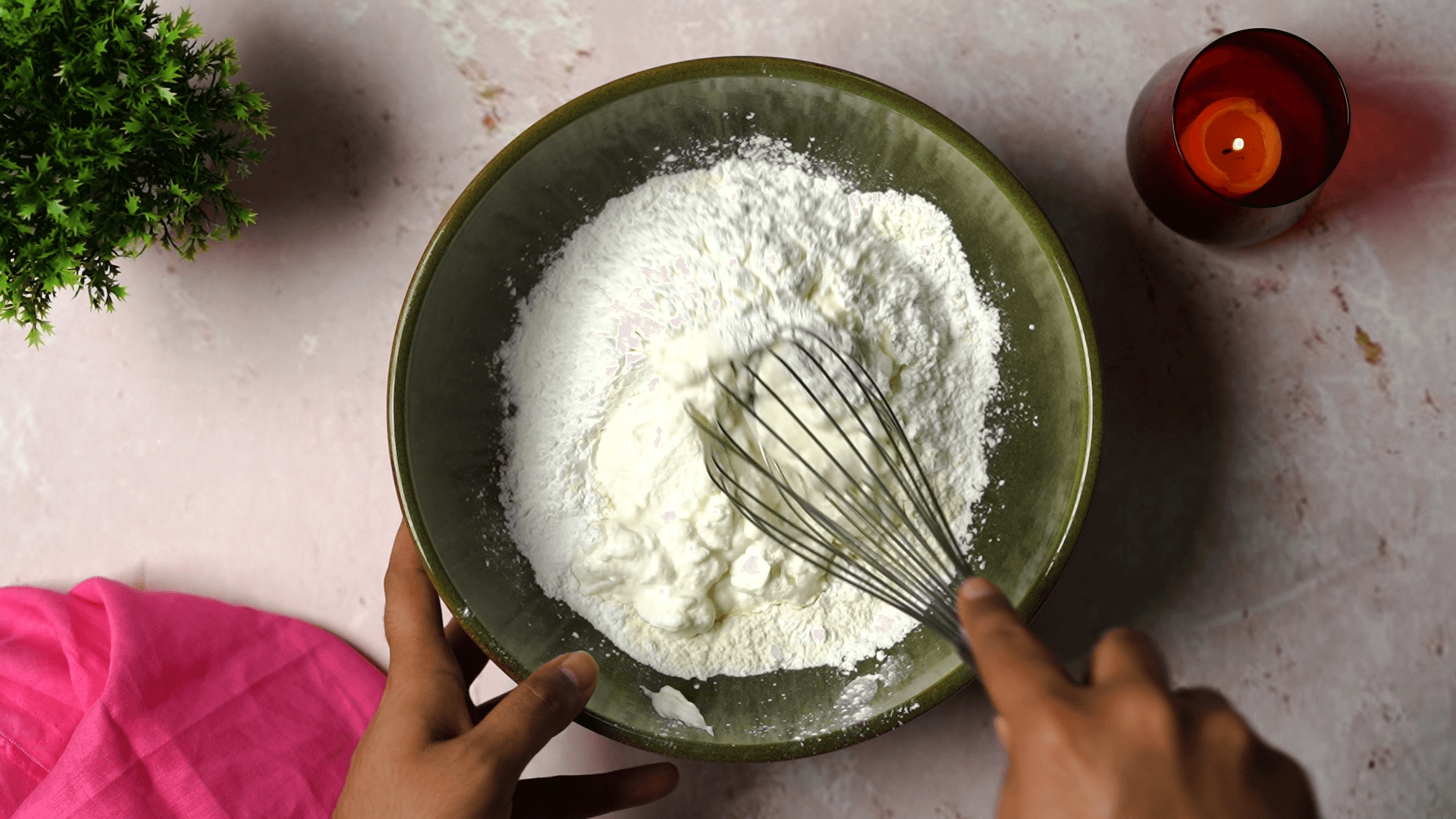 Add Flour in a bowl