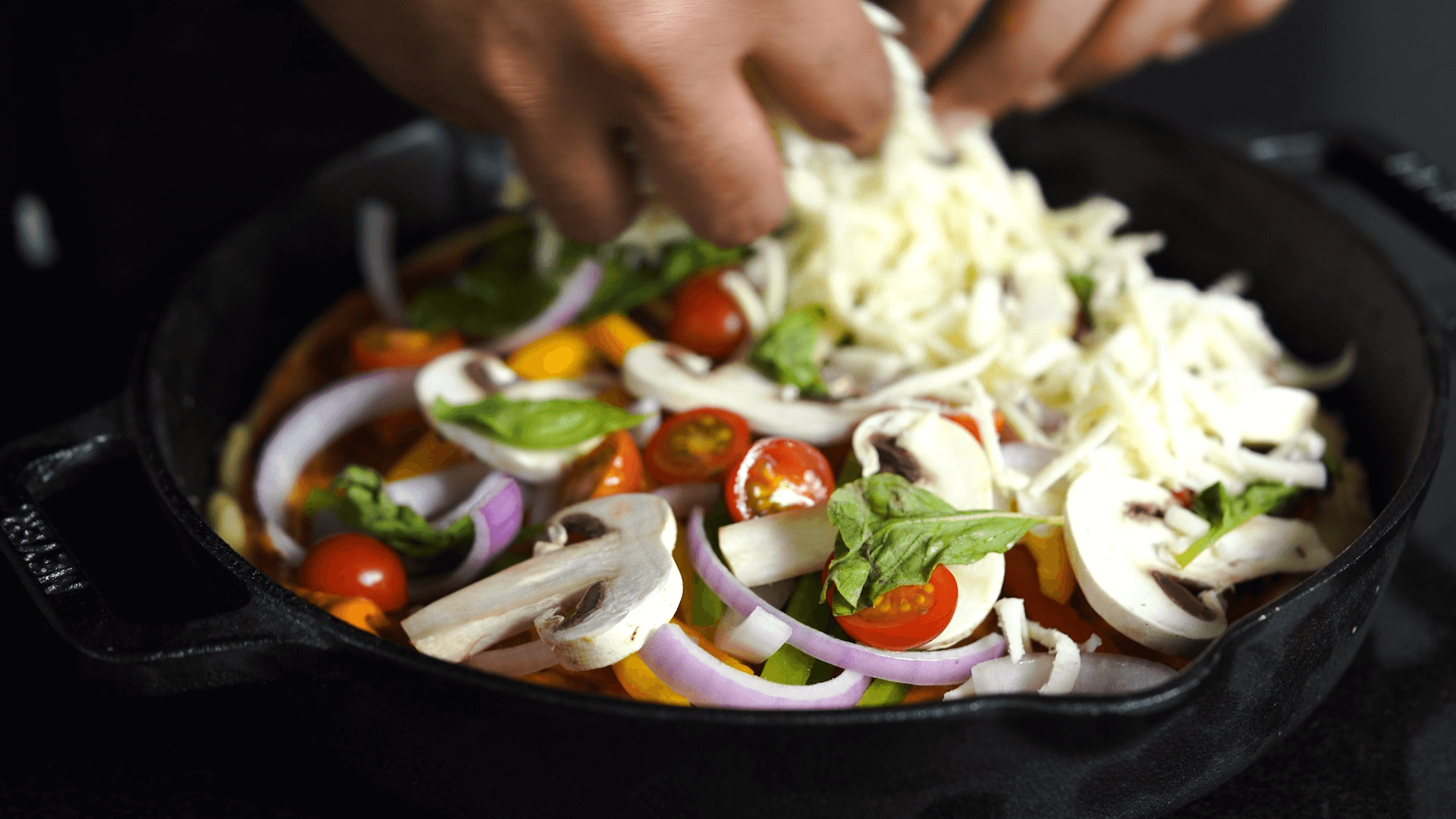 Cast Iron Skillet Pizza - PotsandPans India