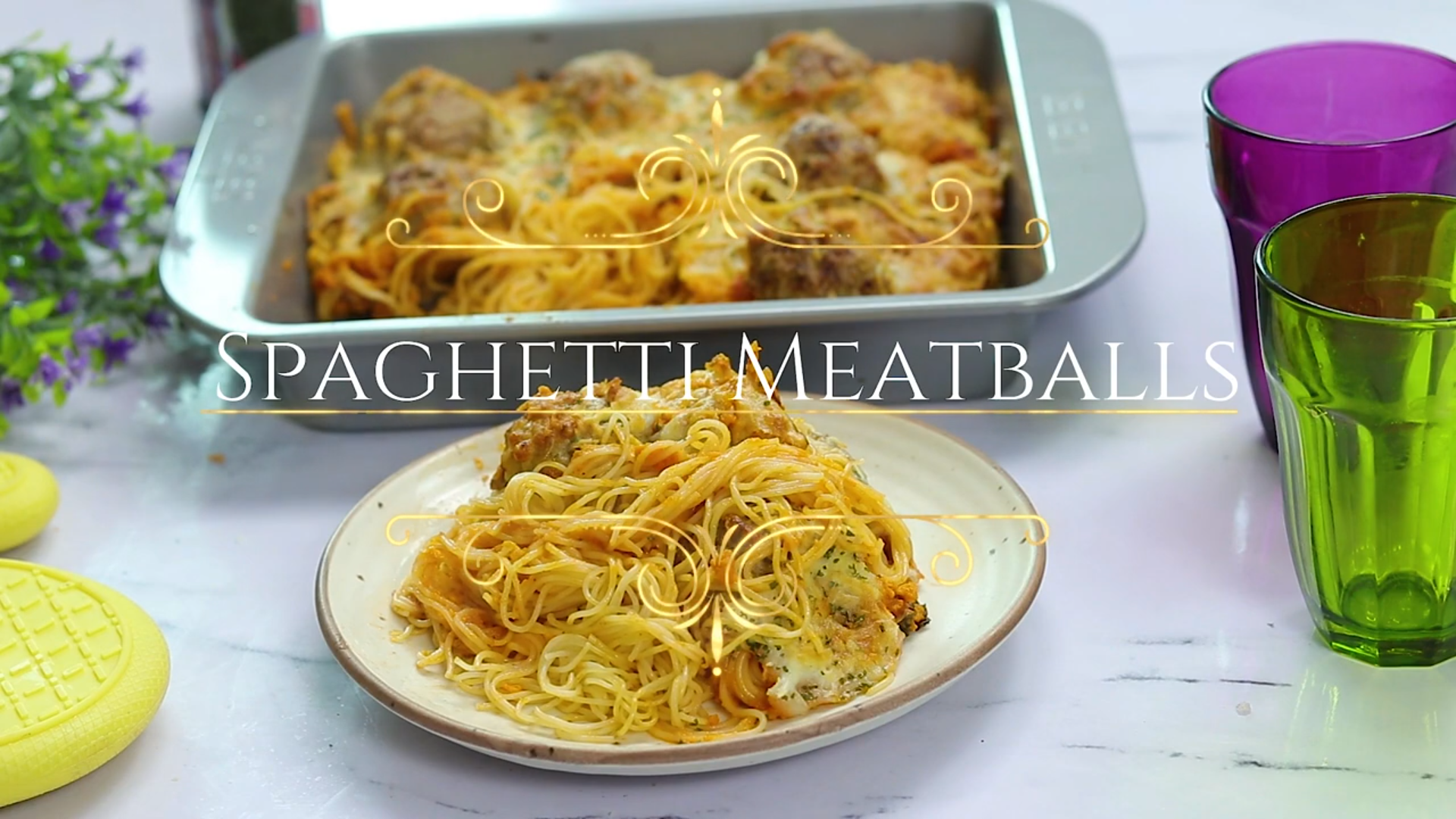 Spaghetti Meatball Bake image 4