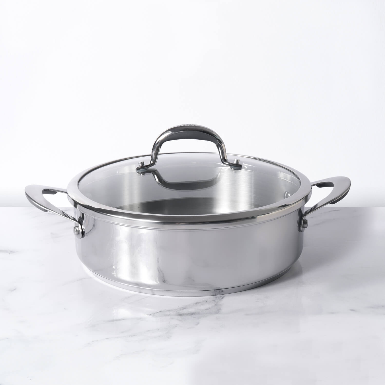 Meyer Select Stainless Steel Sauteuse 28cm (Induction & Gas Compatible ...