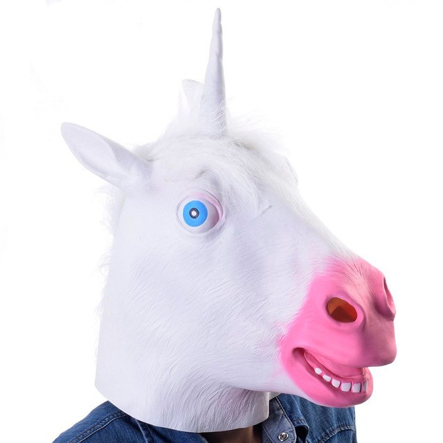 creepy unicorn toy