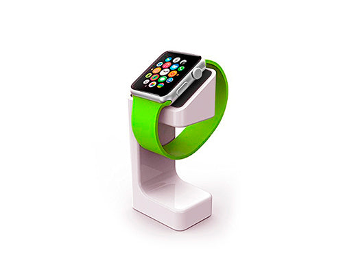 Plastic Watch Charging Display Stand for 38mm/ 42mm Apple Watch -White