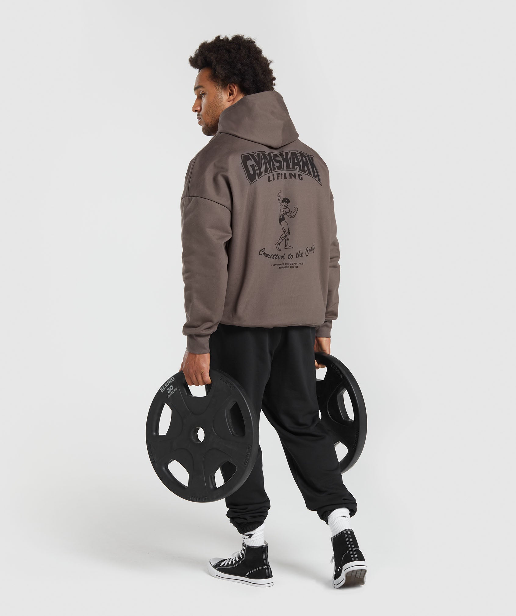 Committed to the Craft Hoodie in Dusty Brown - view 4