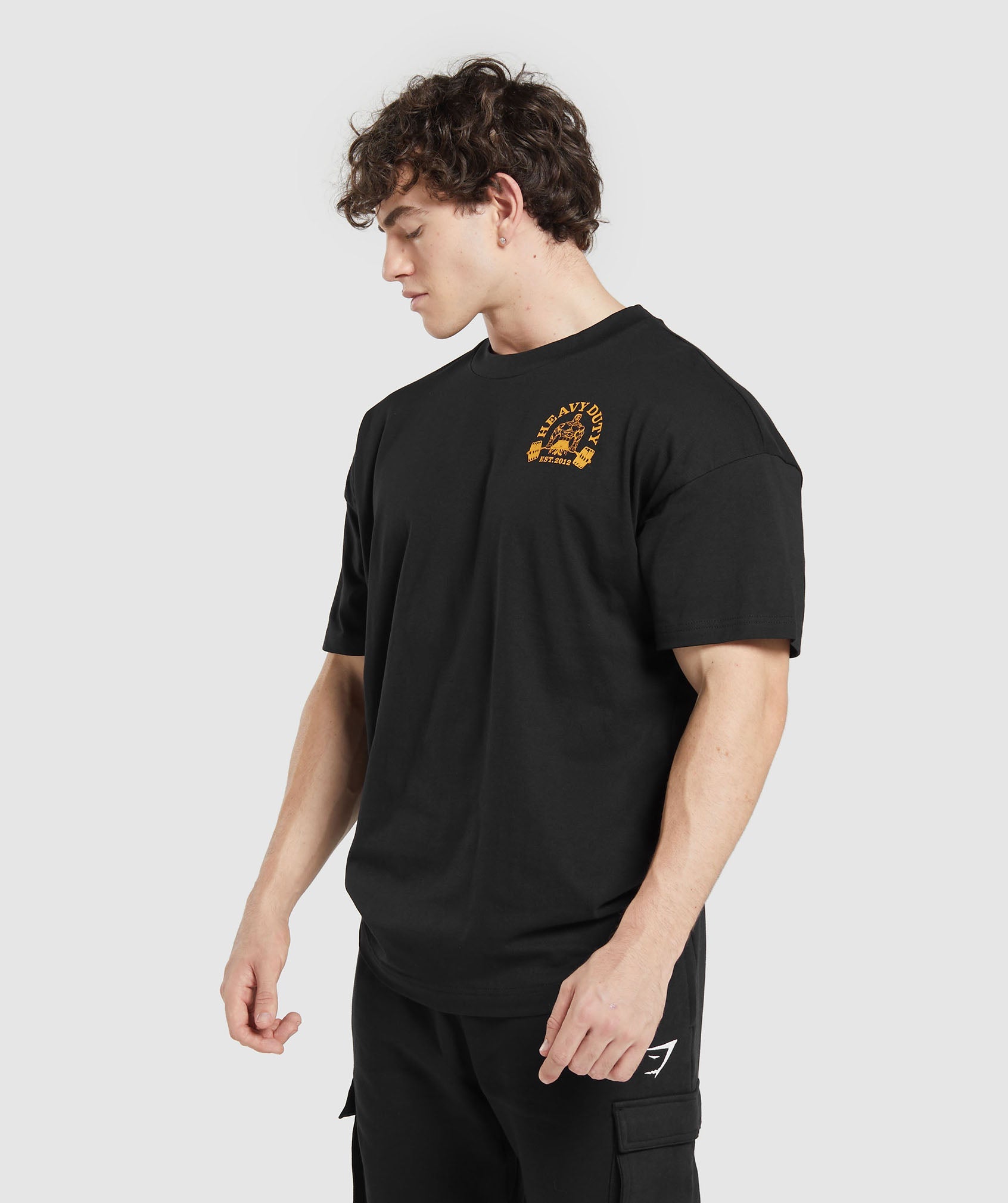 Heavy Duty T-Shirt in Black - view 3