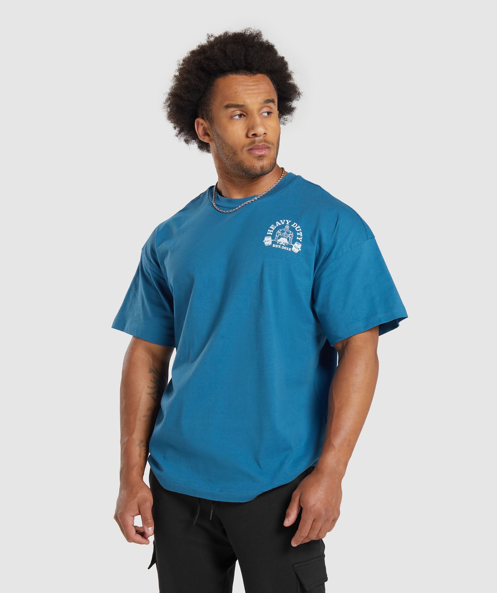 Heavy Duty T-Shirt in Core Blue - view 3