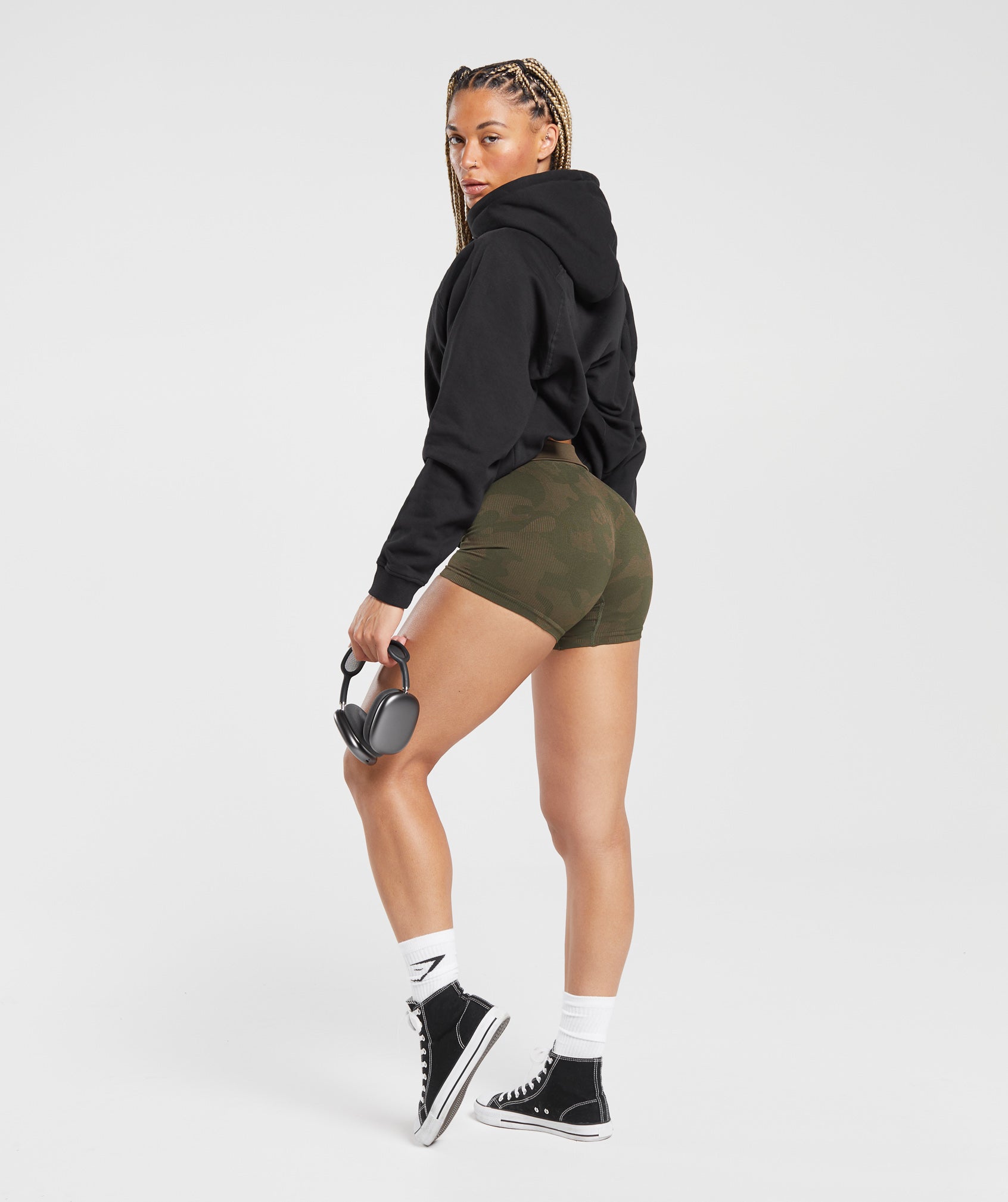 Gymshark Adapt Camo Seamless Shorts, Women's Fashion, Activewear
