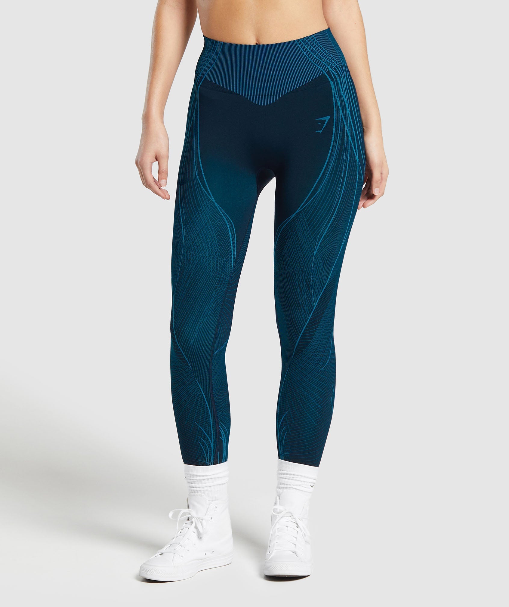 GS x Analis Leggings in Midnight Blue/Lats Blue - view 1