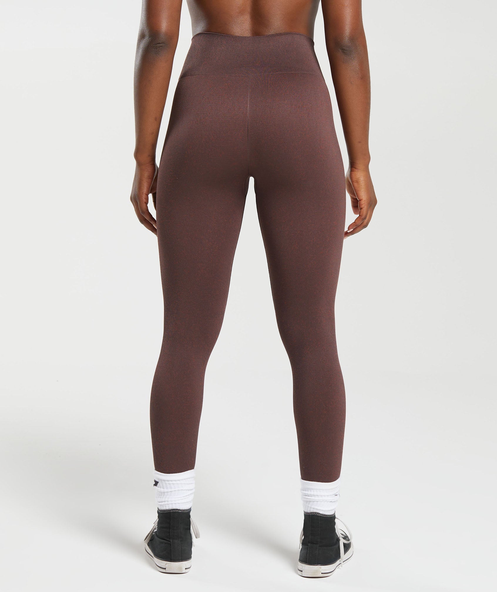 Brown Seamless Leggings - Gymshark