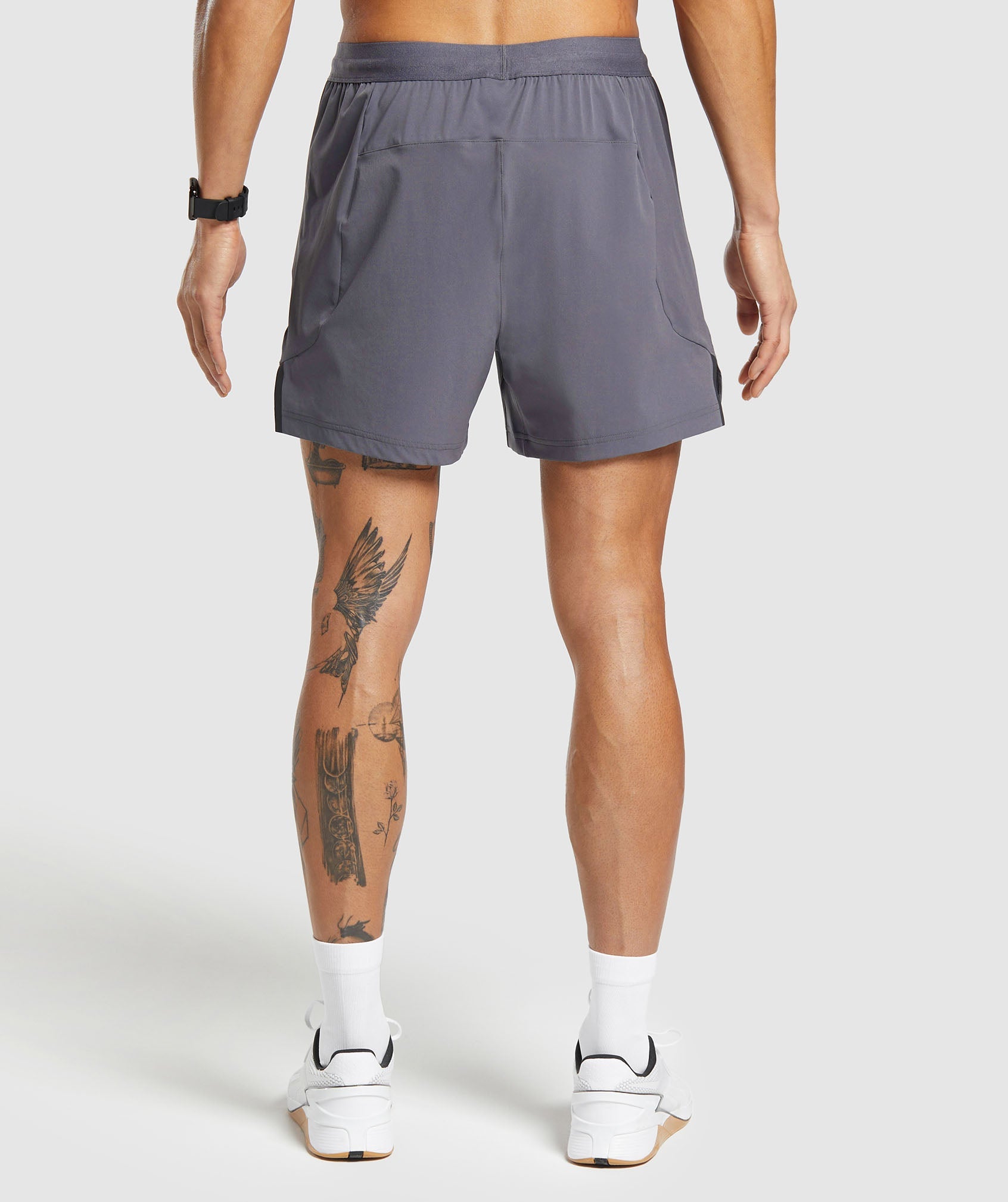 Apex 5" Hybrid Short in Dark Grey - view 2