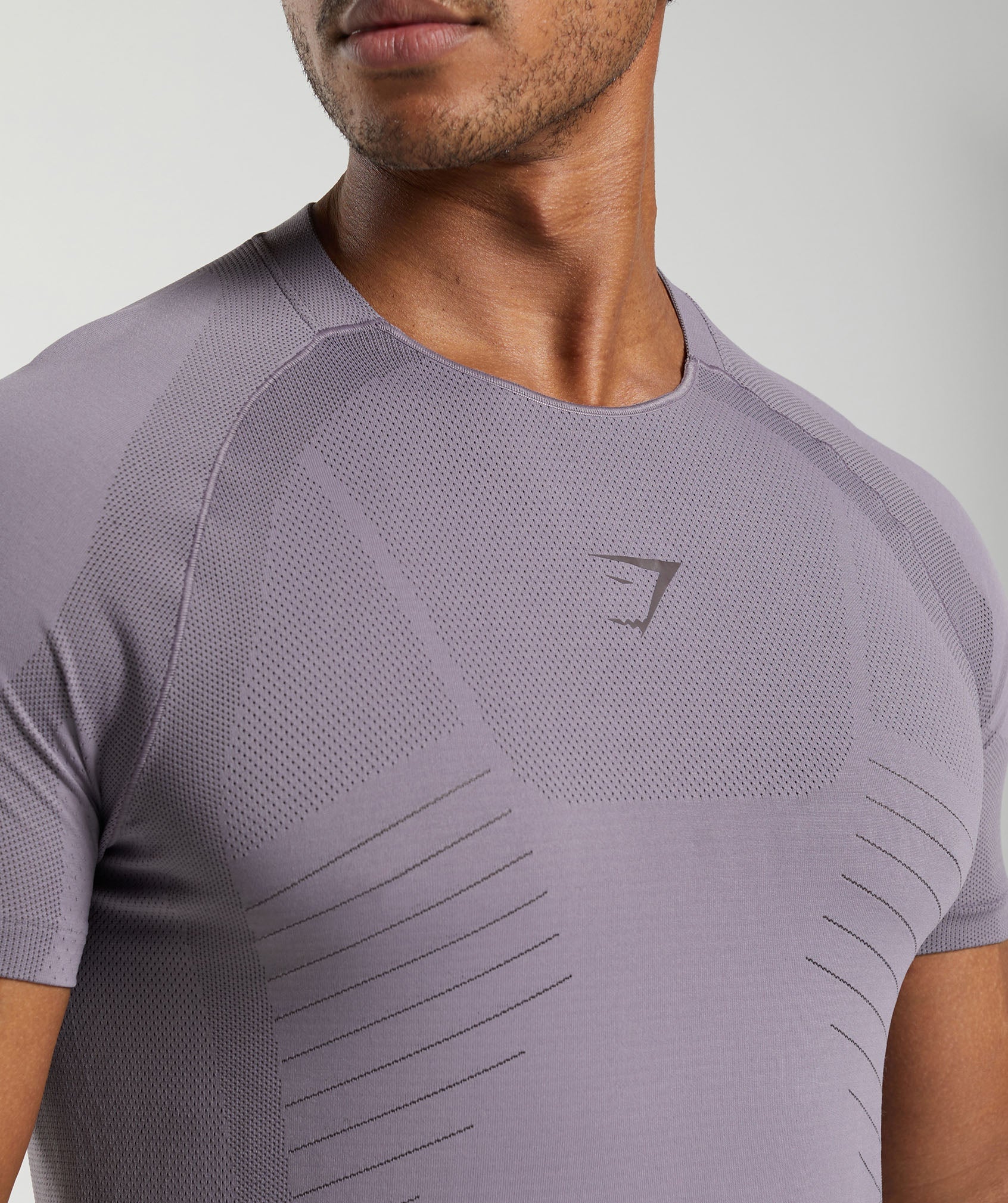 Apex Seamless T-Shirt in Fog Purple/Greyed Purple - view 5