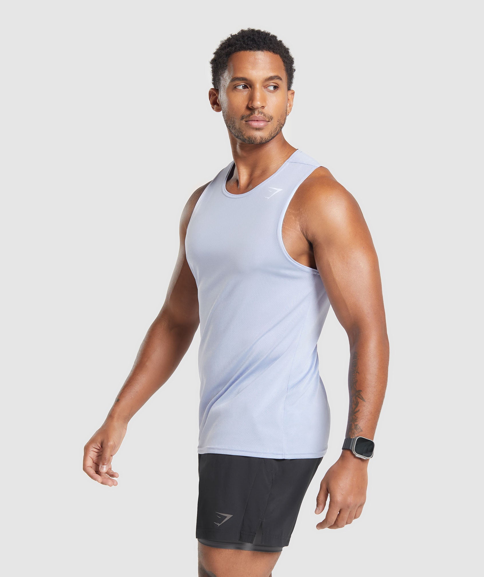 Arrival Tank in Silver Lilac - view 3