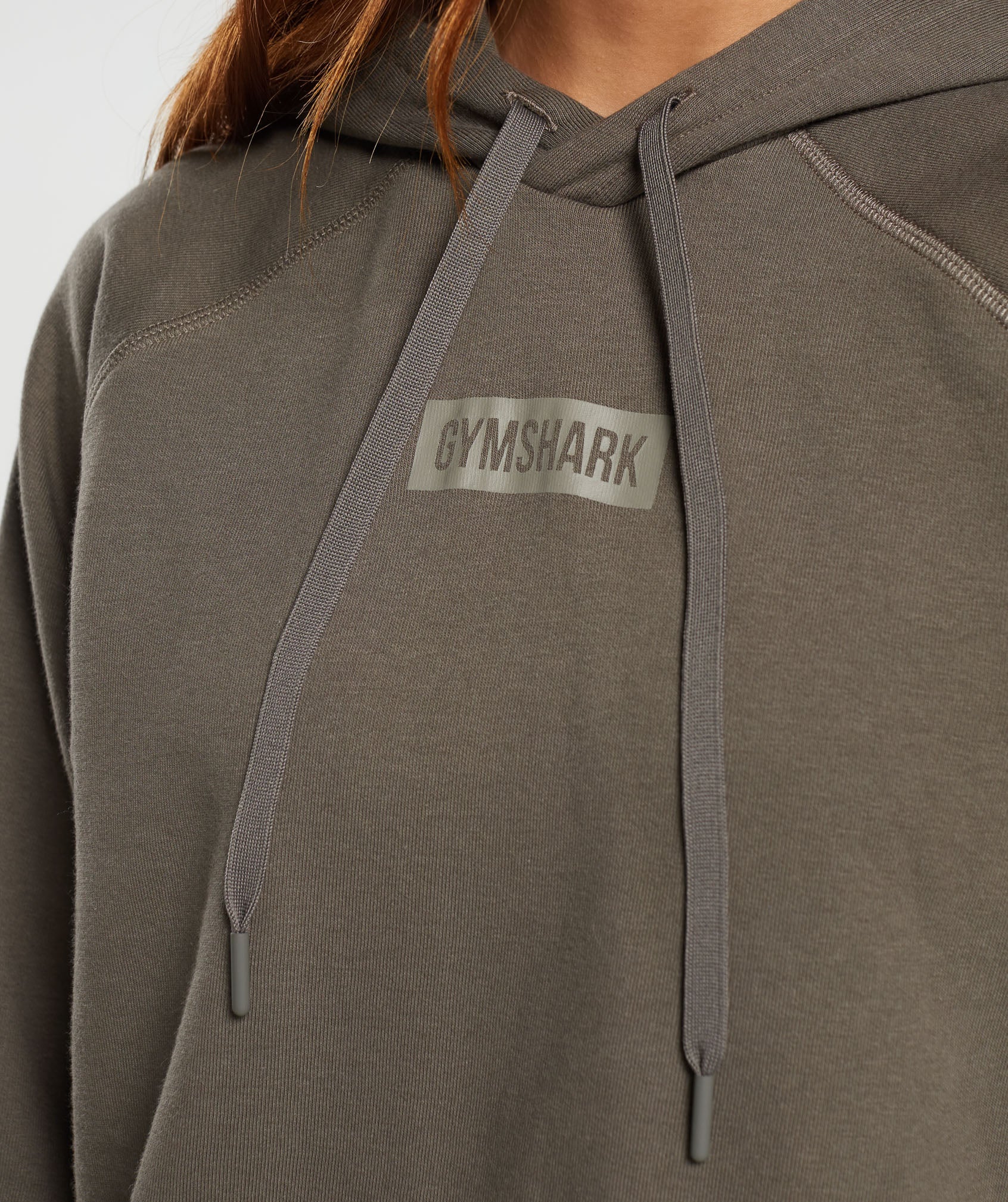 Block Oversized Hoodie in Camo Brown - view 4