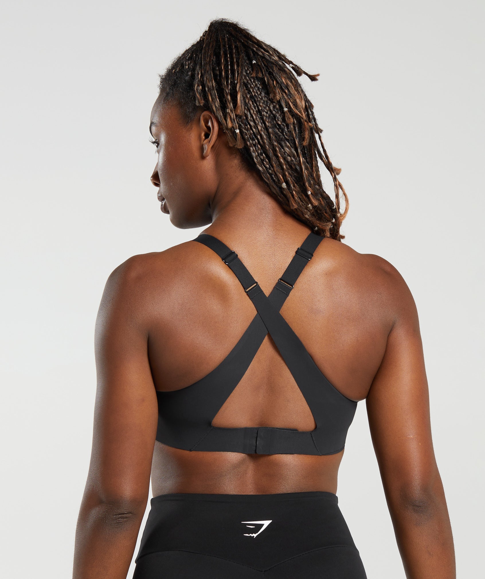 Sports Bras for Women High Support Button Shapin Adjustable Shoulder Strap  Bronze 44 