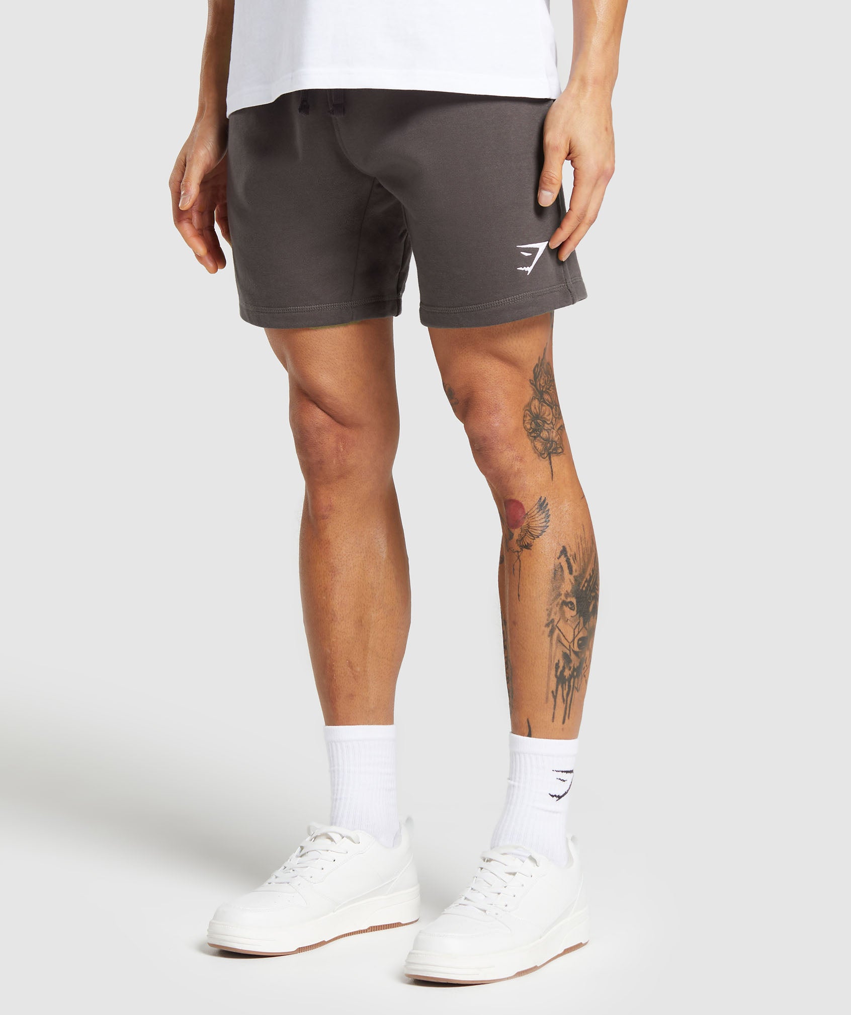 Crest 7" Shorts in Greyed Purple - view 3