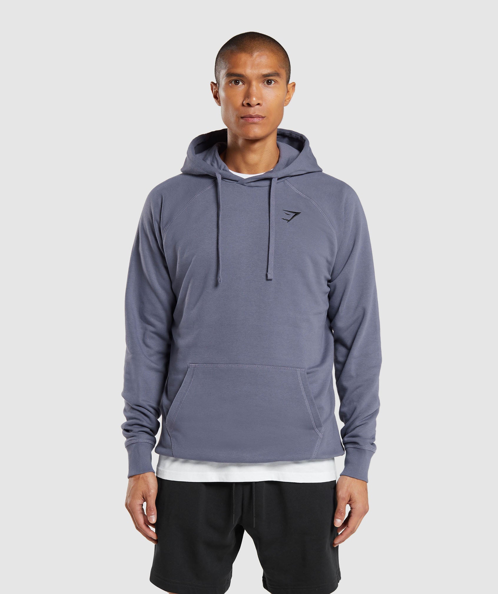 Gymshark Crest Hoodie - Iceberg Blue