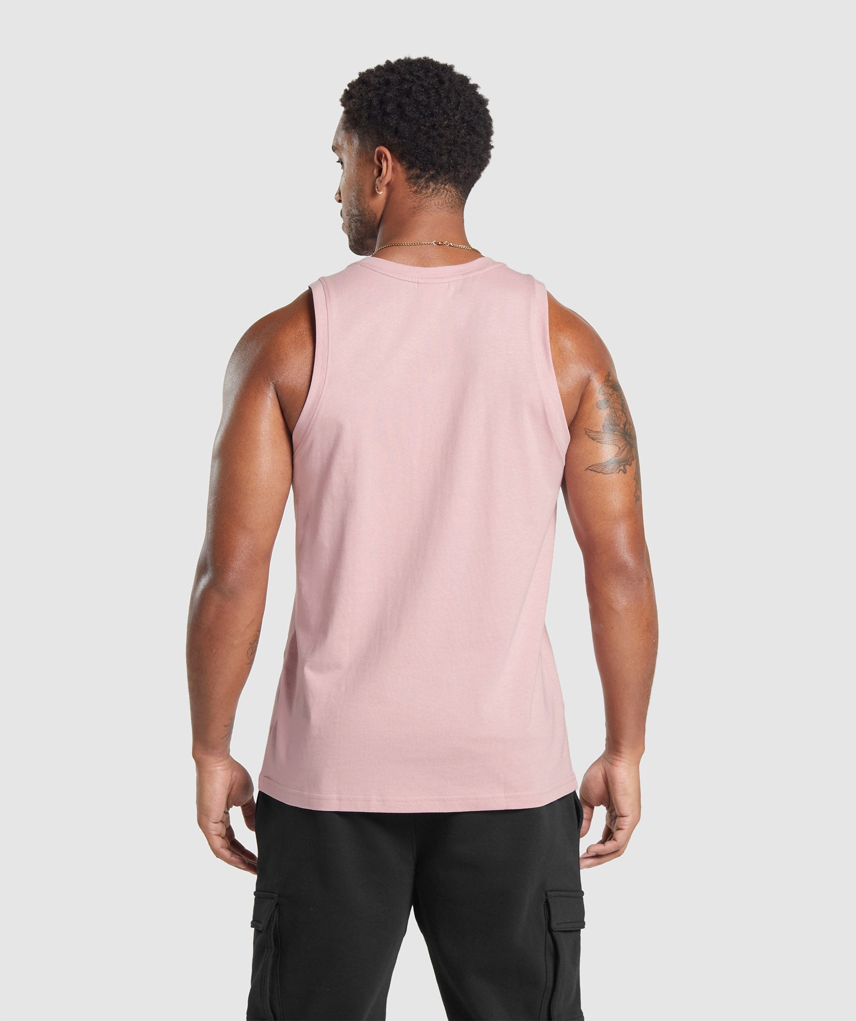 Gymshark Crest Tank - Natural Sage Green