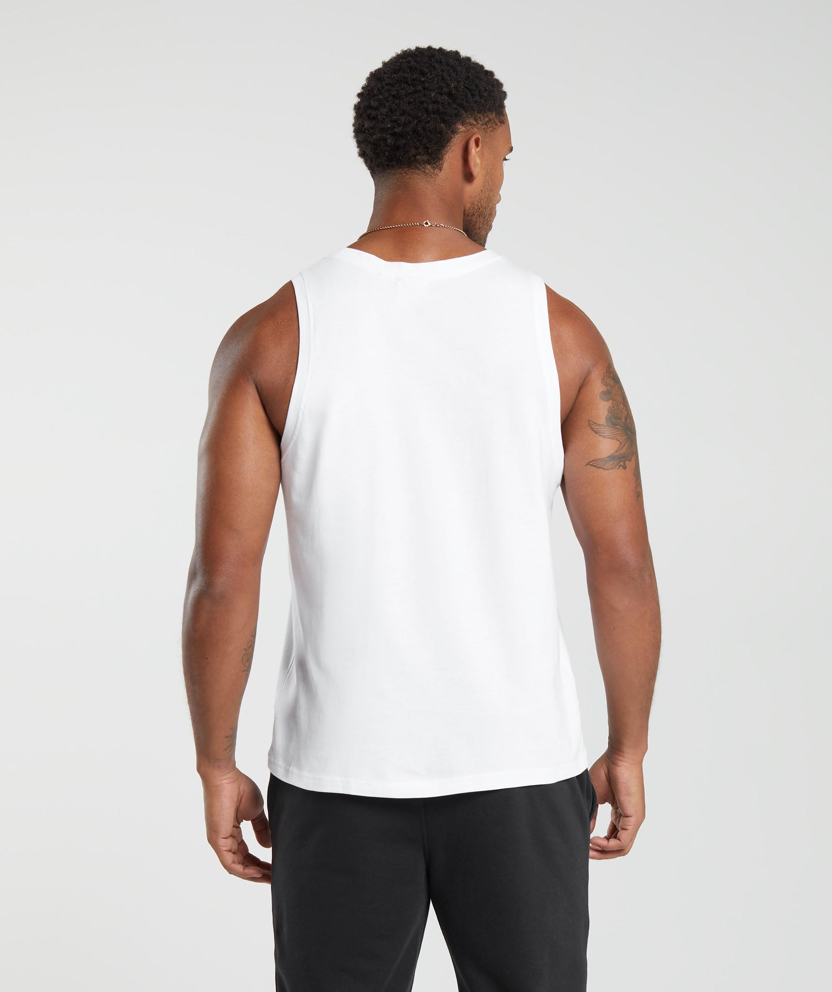 Crest Tank in White - view 2