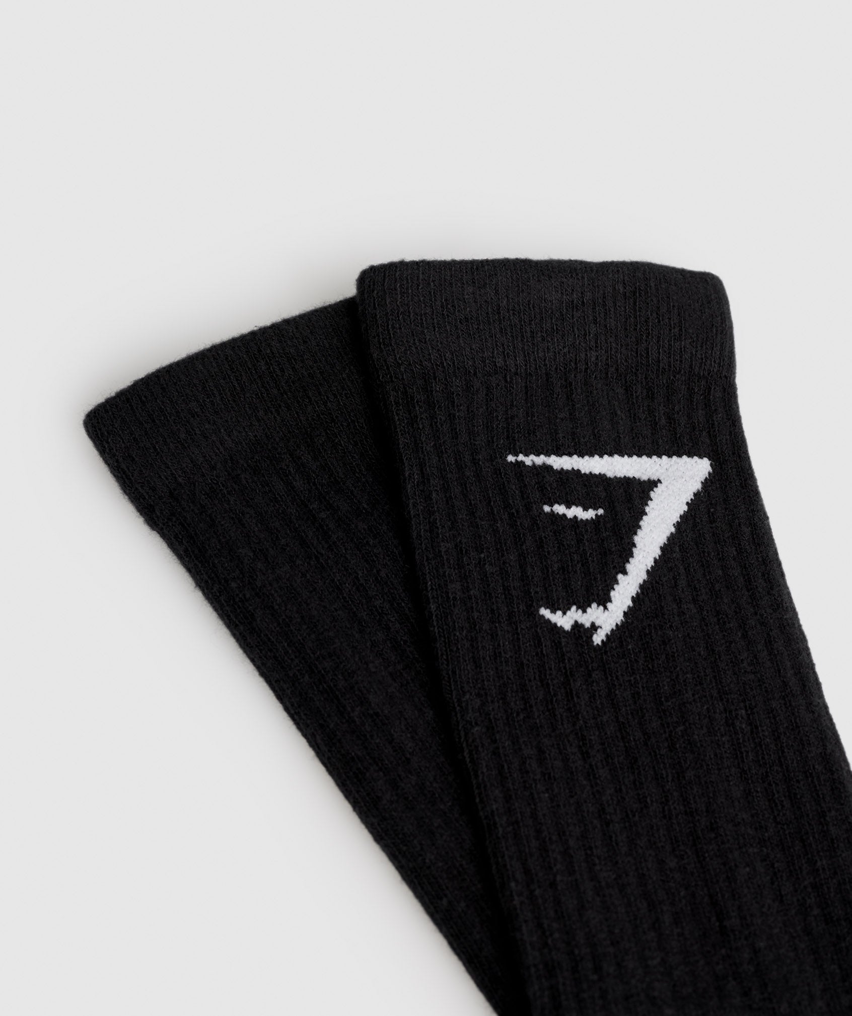 Gymshark Crew Socks 3pk - Black