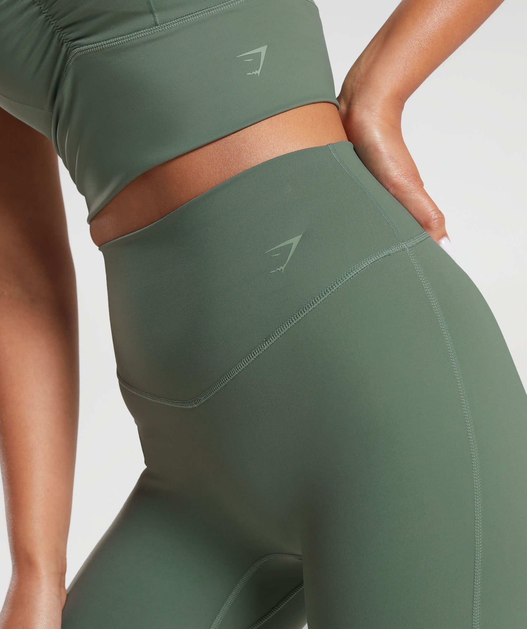 Buy Gymshark Green Fit Tights online