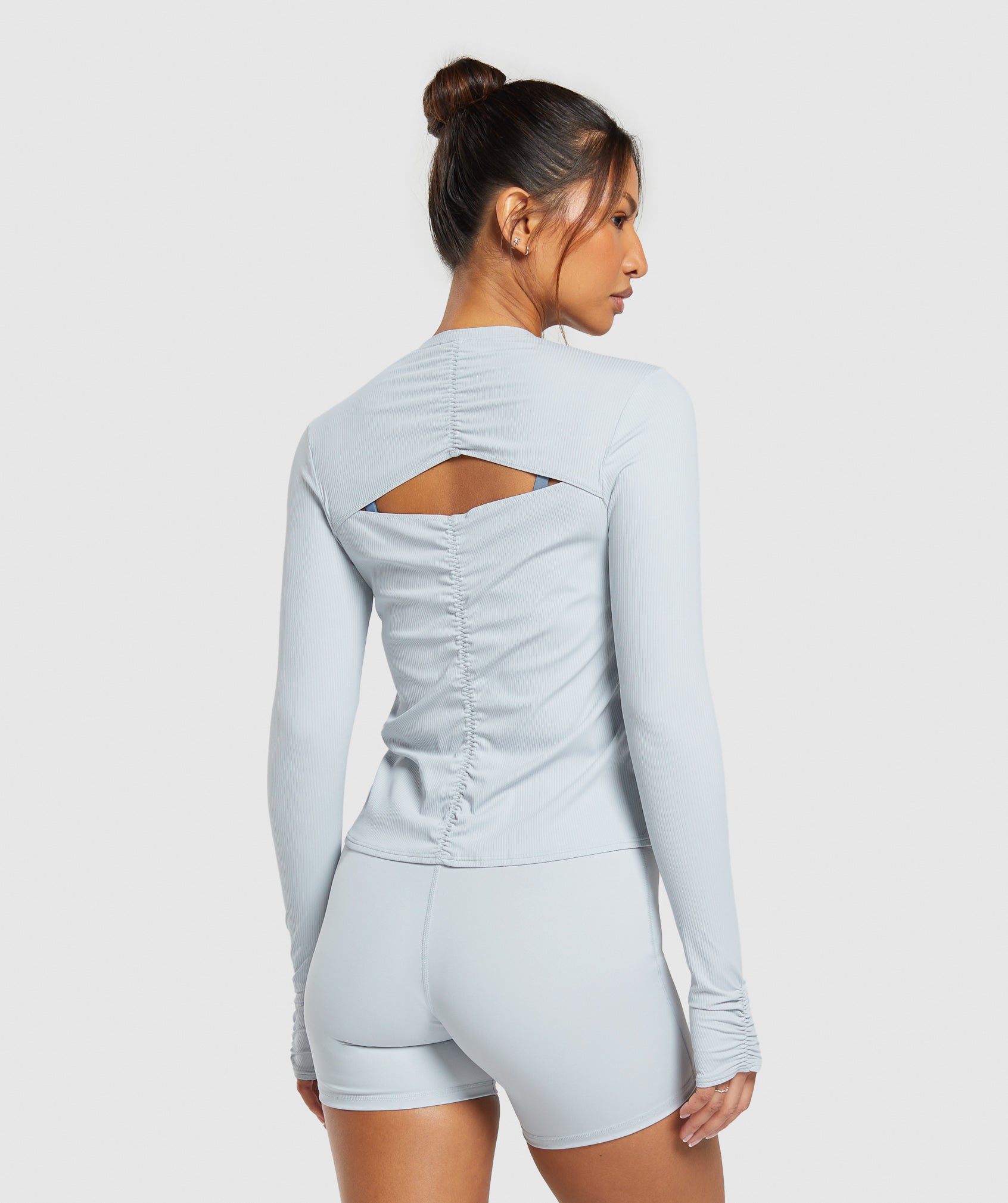 Elevate Long Sleeve Ruched Top