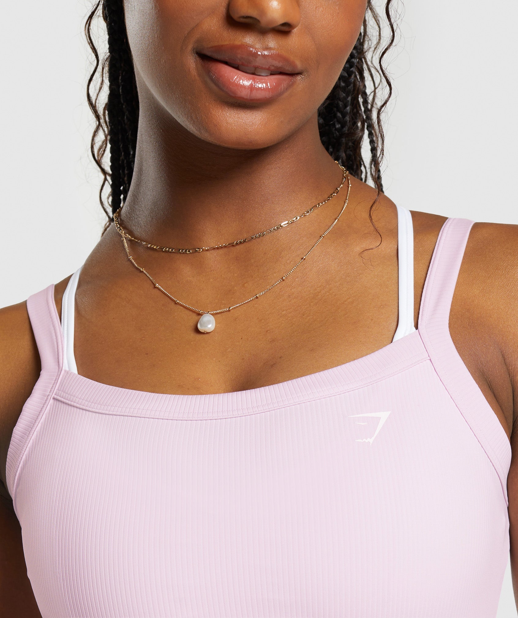 Elevate Ruched Tank in Lemonade Pink - view 7