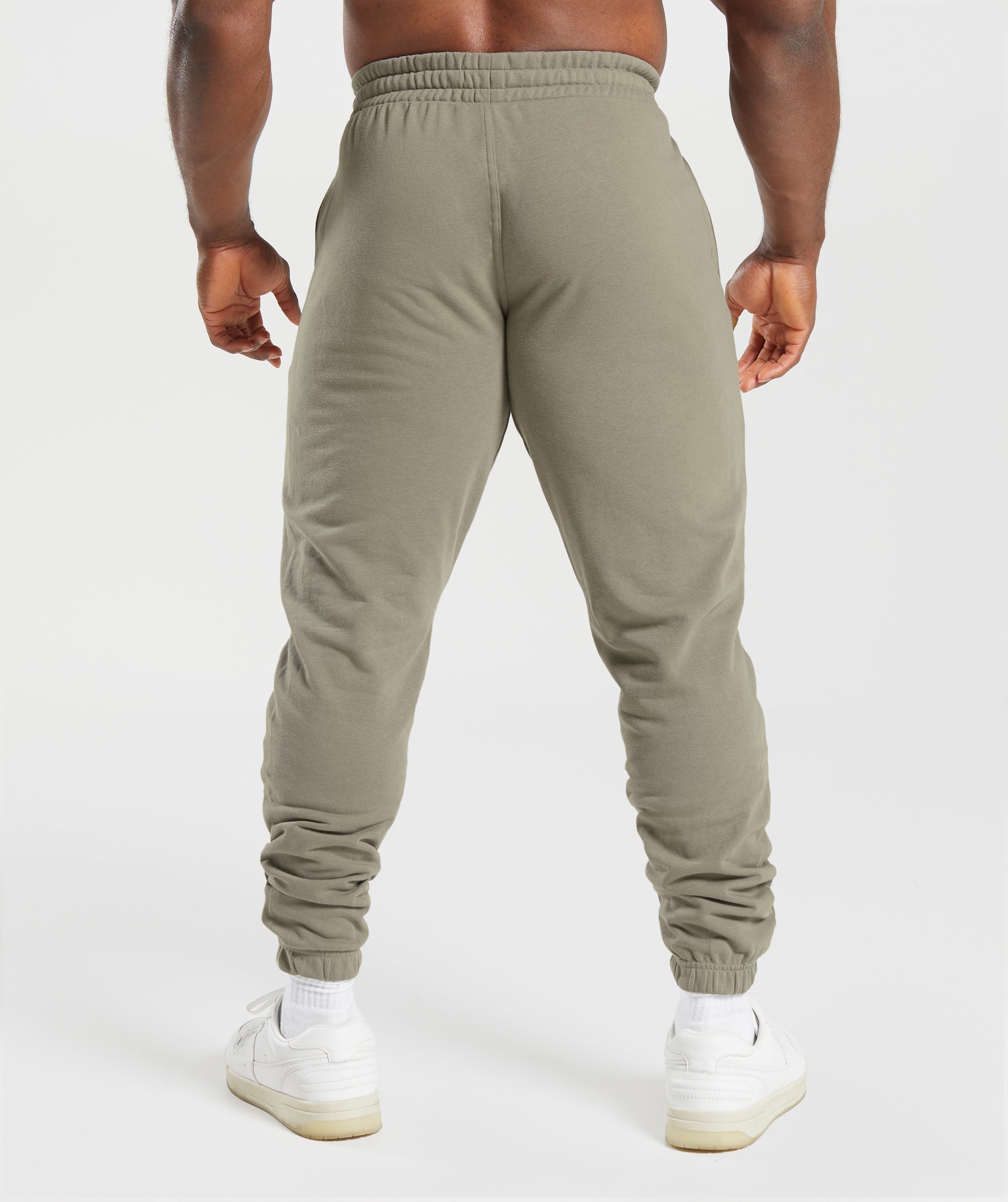 Gymshark Essential Oversized Joggers - Pebble Grey