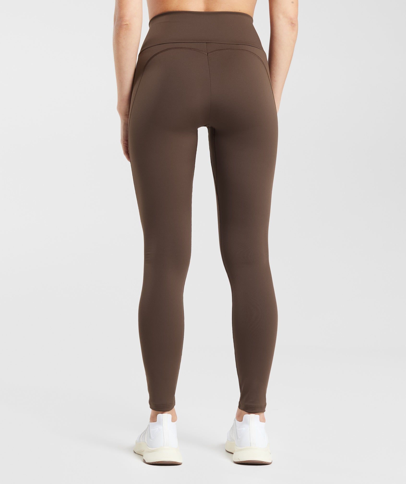 Gymshark, Pants & Jumpsuits, Gymshark Elevate Leggings Cement Brown Spray  Dye Size Medium