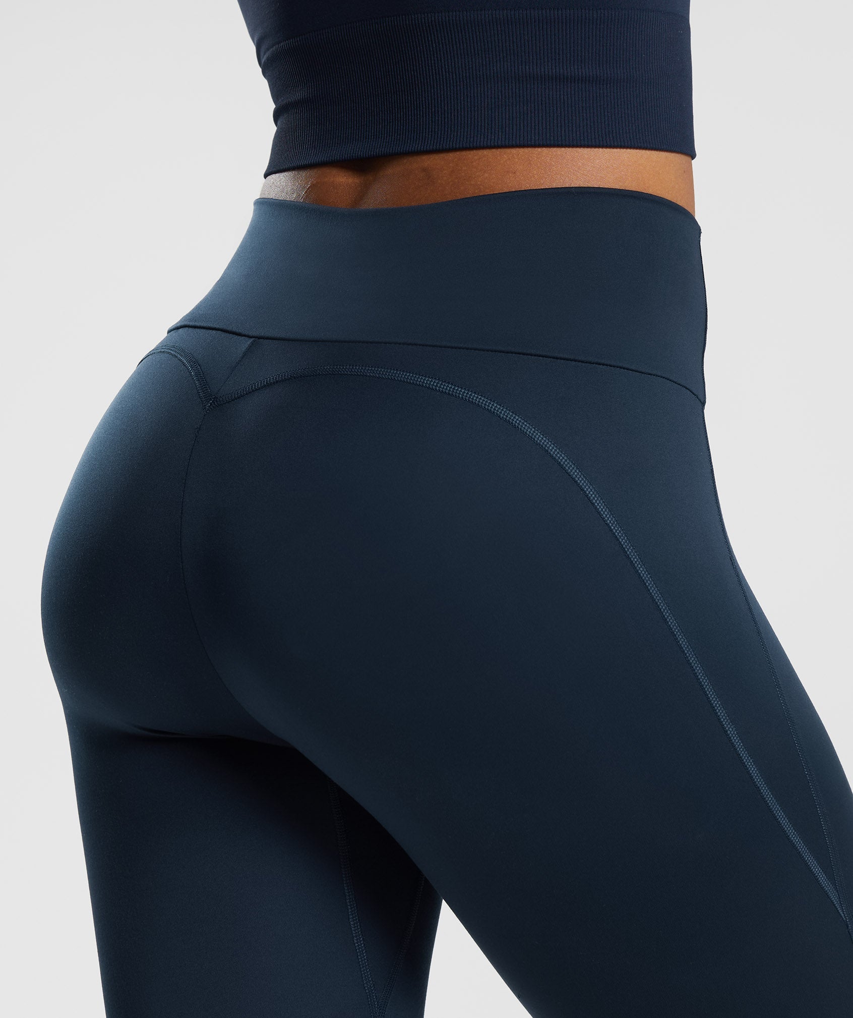 Gymshark Training Leggings - Navy  Gymshark, Leggings, Legging bottoms