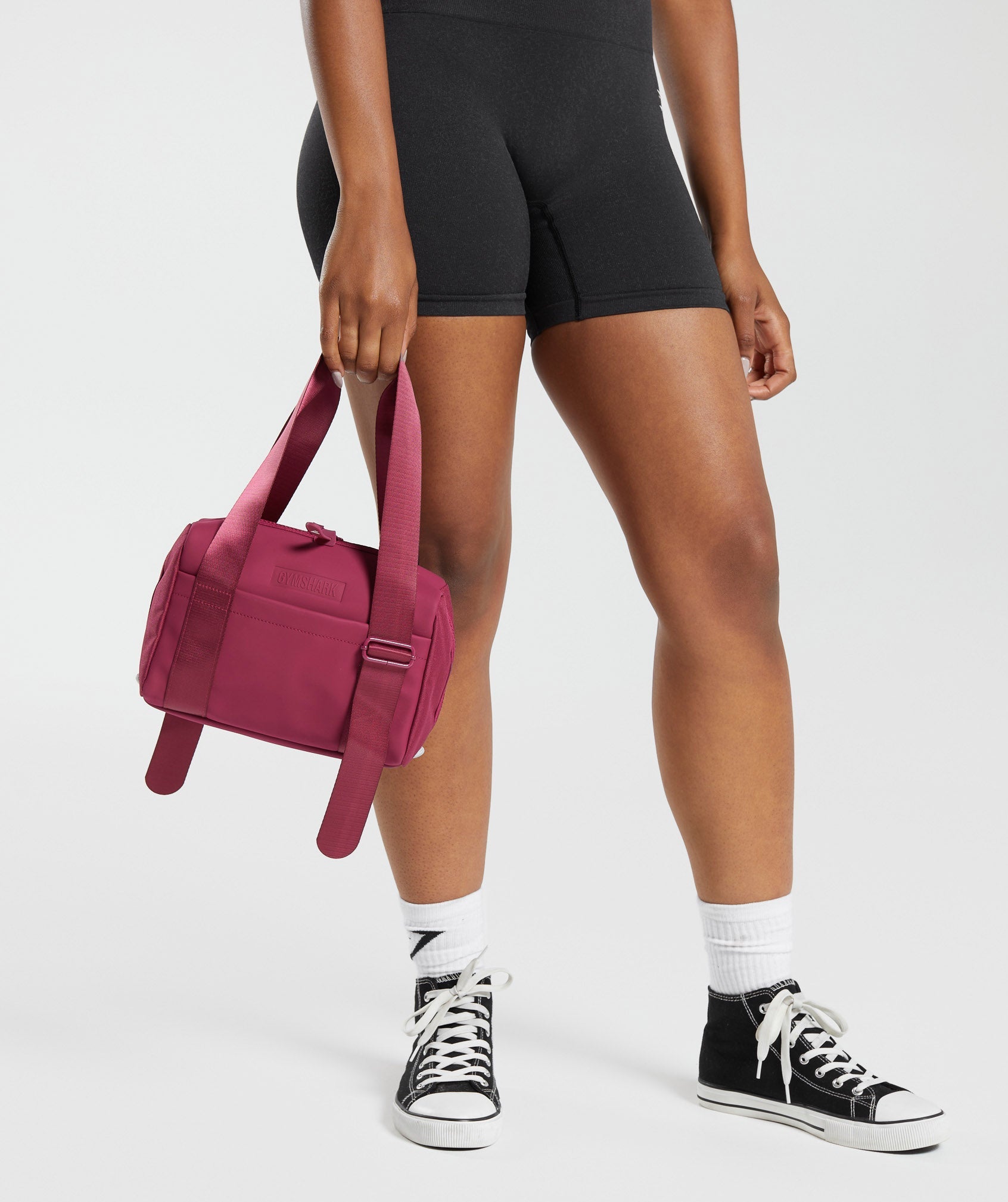 Everyday Mini Gym Bag in Raspberry Pink - view 3