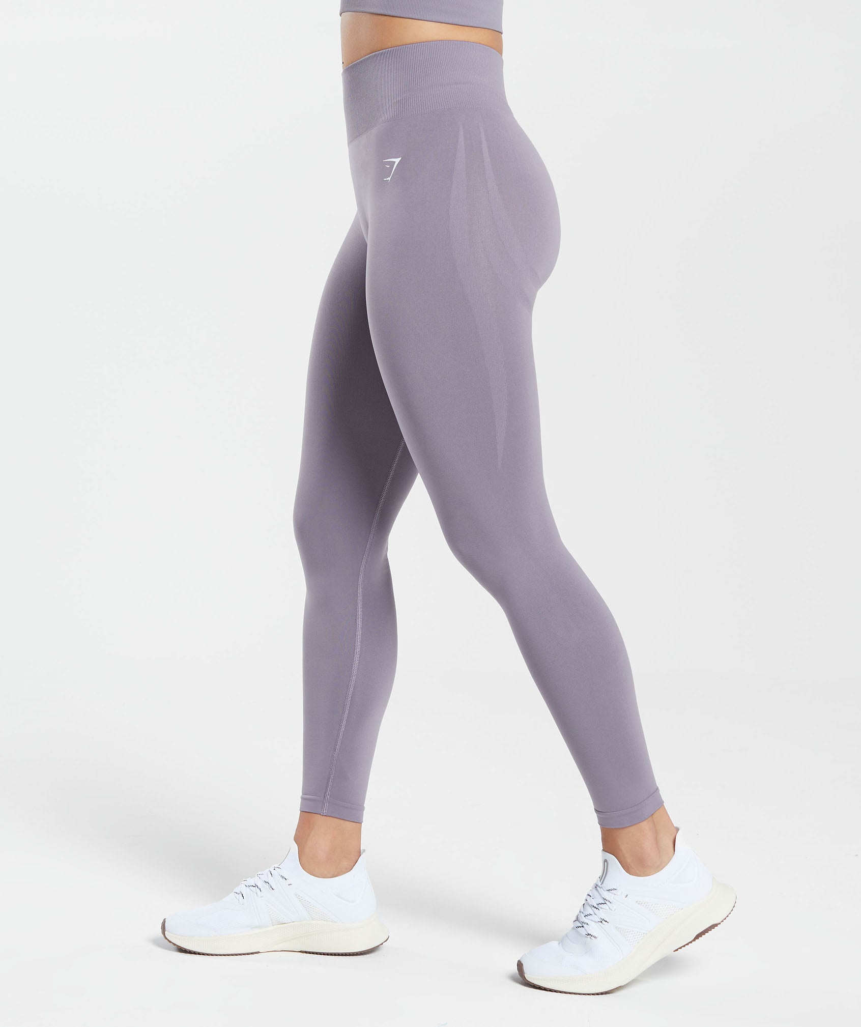 Gymshark Sleek Sculpture Mesh Panel Pocket Leggings Purple Sz XS