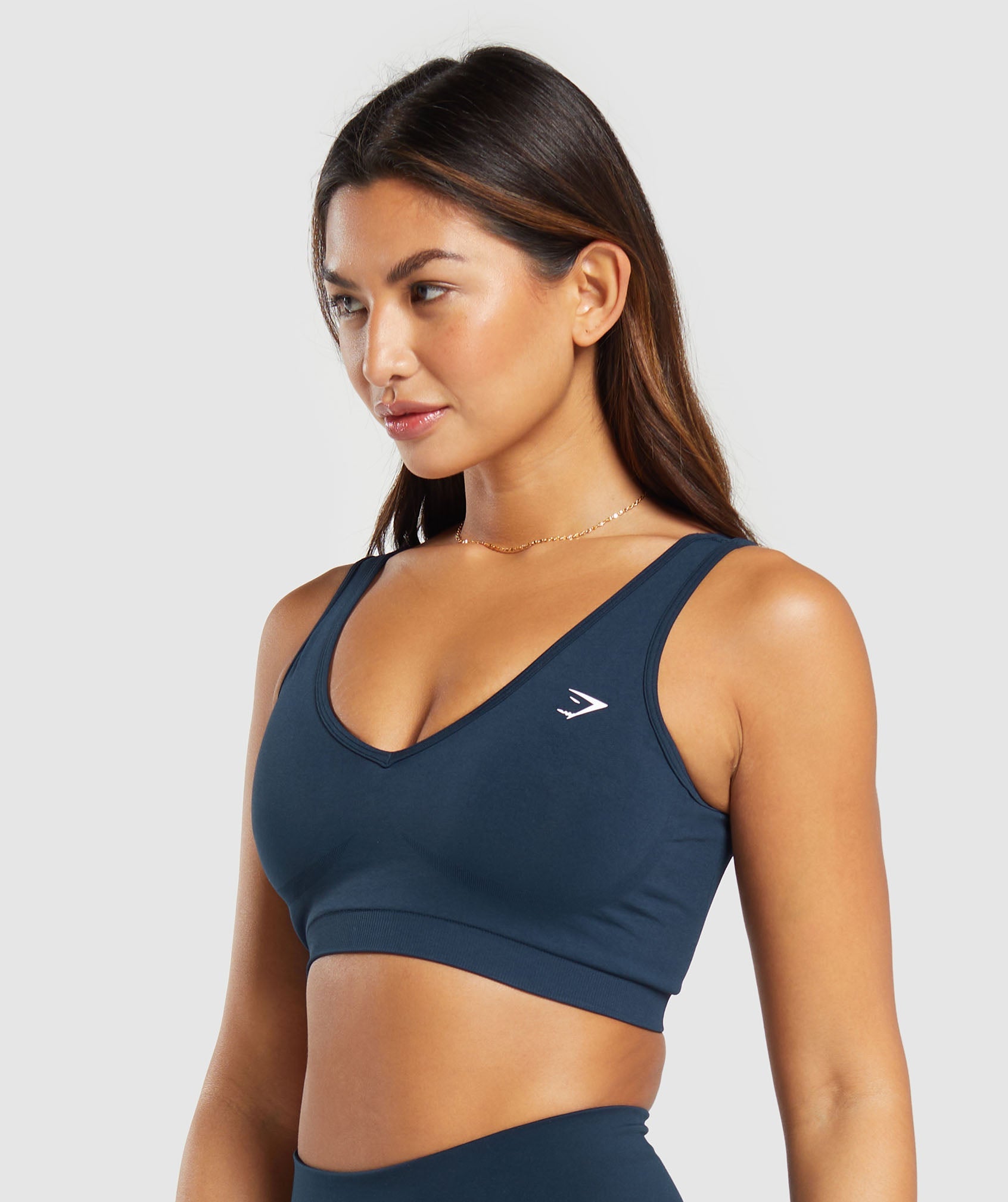 Everyday Seamless Sports Bra in Navy - view 3